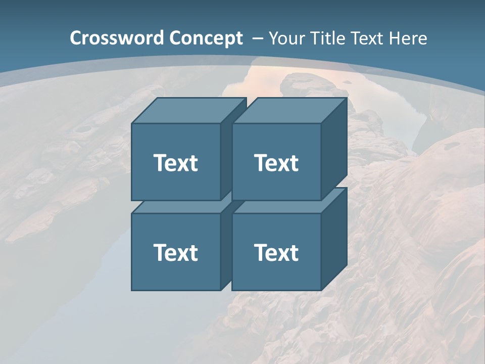 Canal Attraction Mekong PowerPoint Template
