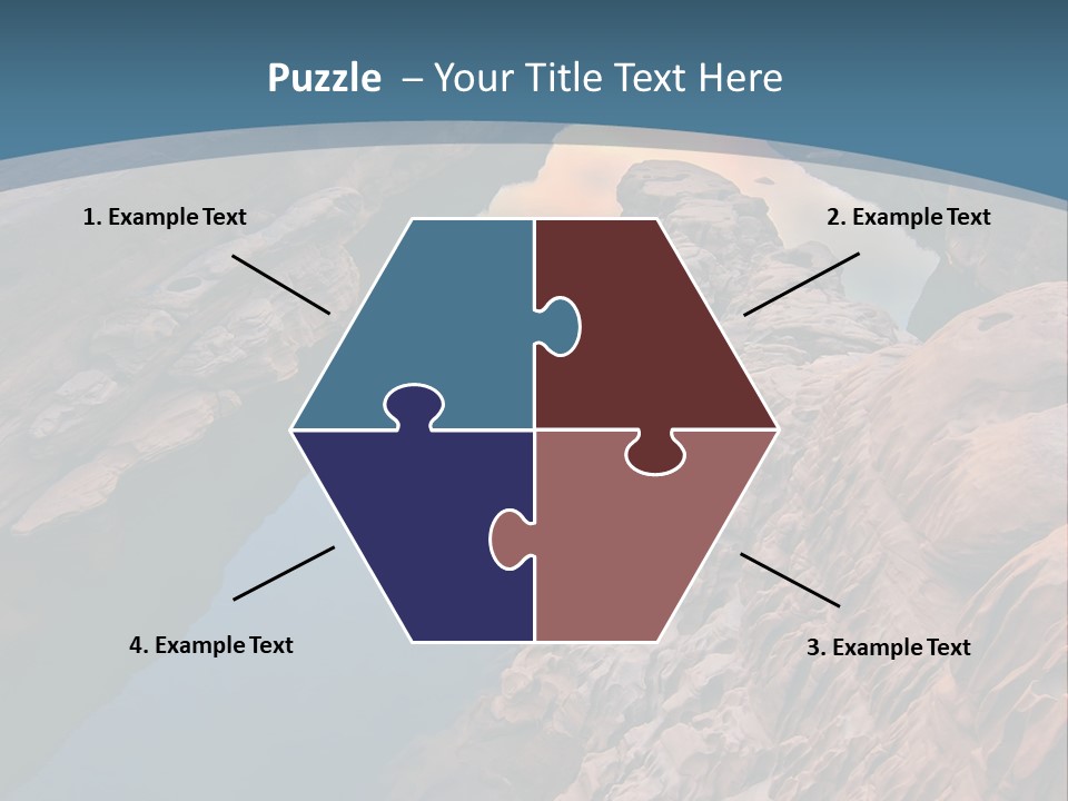 Canal Attraction Mekong PowerPoint Template