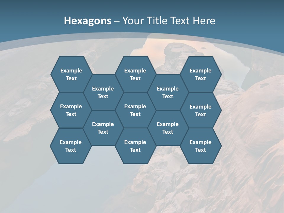 Canal Attraction Mekong PowerPoint Template