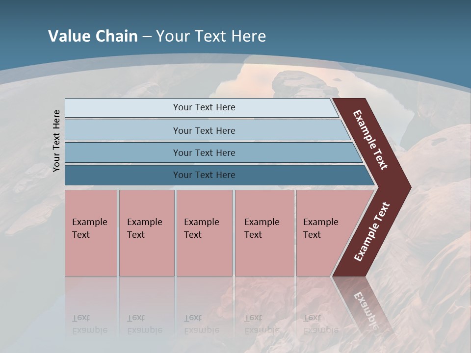 Canal Attraction Mekong PowerPoint Template