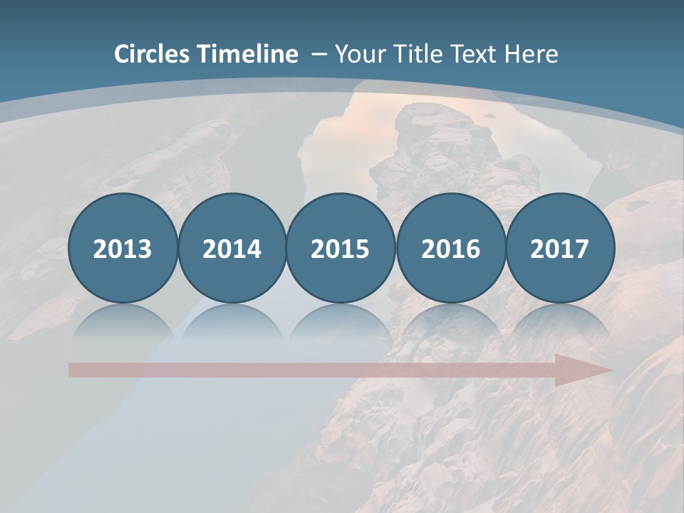 Canal Attraction Mekong PowerPoint Template