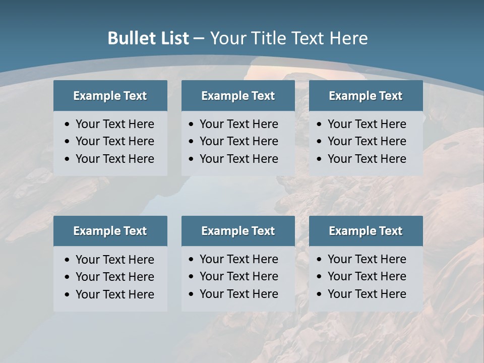 Canal Attraction Mekong PowerPoint Template