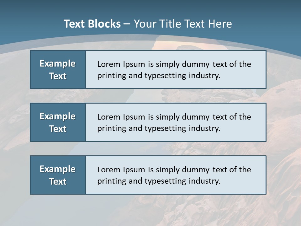 Canal Attraction Mekong PowerPoint Template