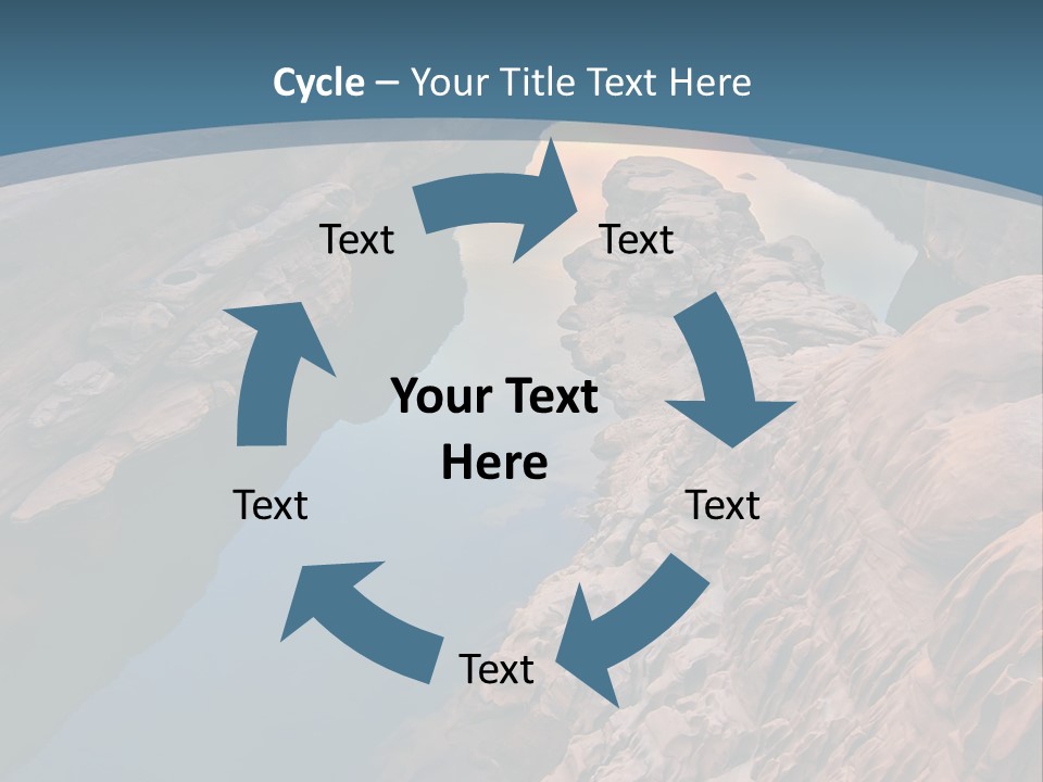 Canal Attraction Mekong PowerPoint Template