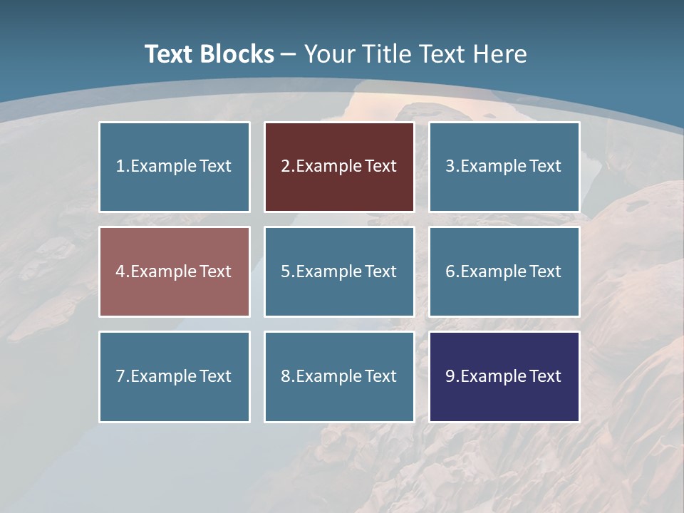 Canal Attraction Mekong PowerPoint Template