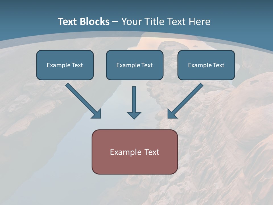 Canal Attraction Mekong PowerPoint Template