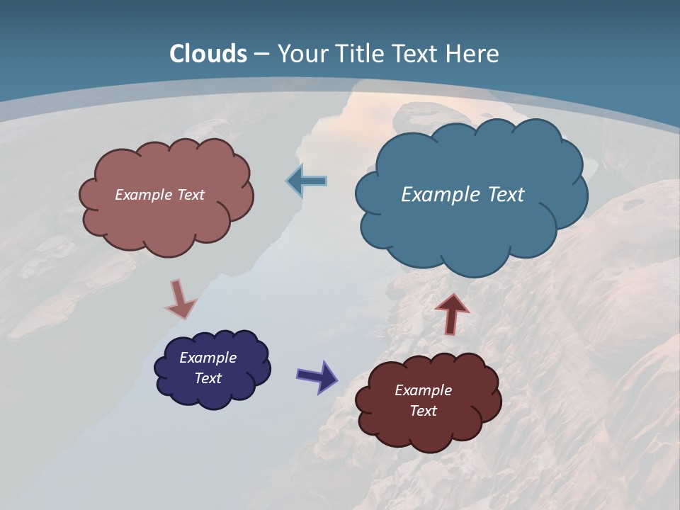 Canal Attraction Mekong PowerPoint Template