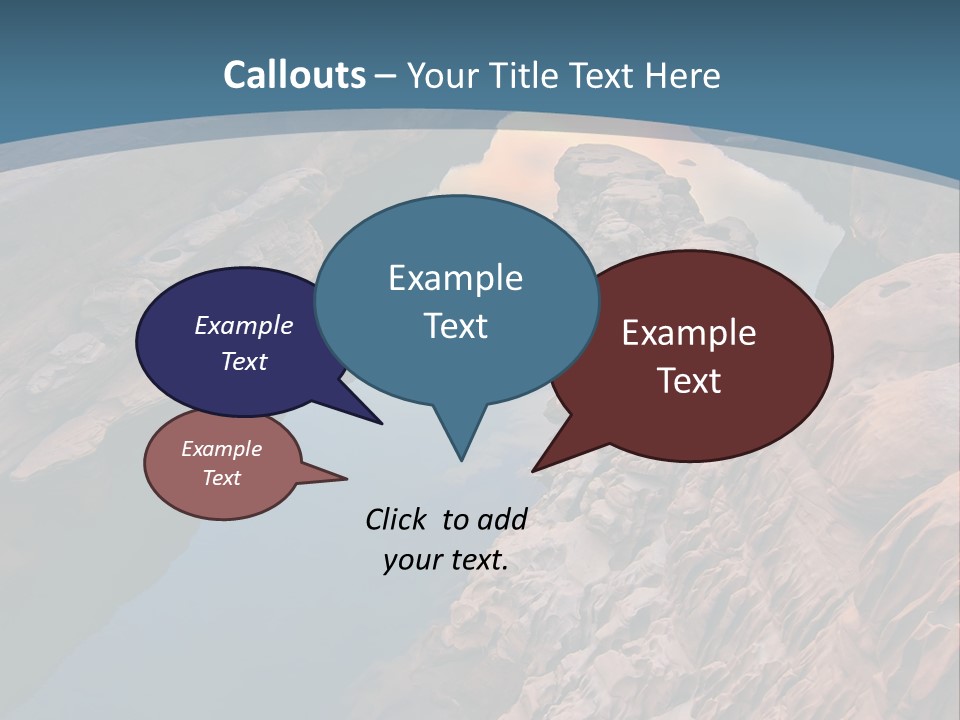 Canal Attraction Mekong PowerPoint Template