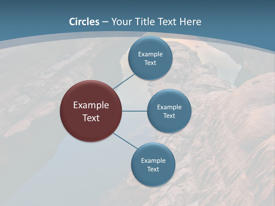 Canal Attraction Mekong PowerPoint Template