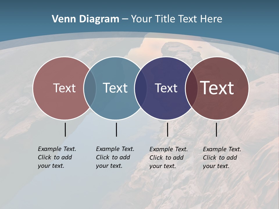 Canal Attraction Mekong PowerPoint Template