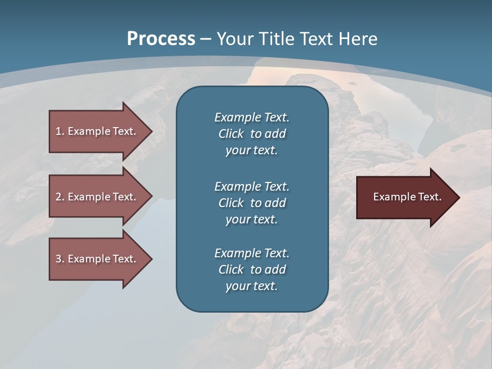 Canal Attraction Mekong PowerPoint Template