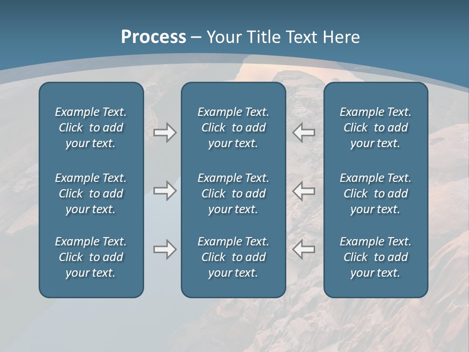 Canal Attraction Mekong PowerPoint Template