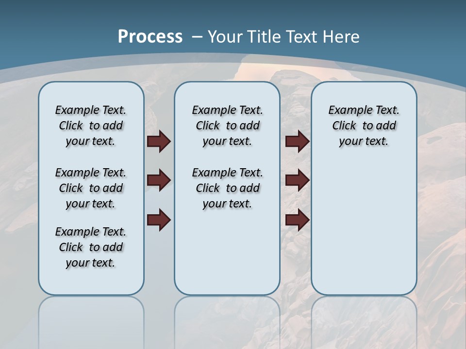 Canal Attraction Mekong PowerPoint Template