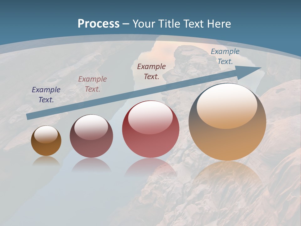 Canal Attraction Mekong PowerPoint Template