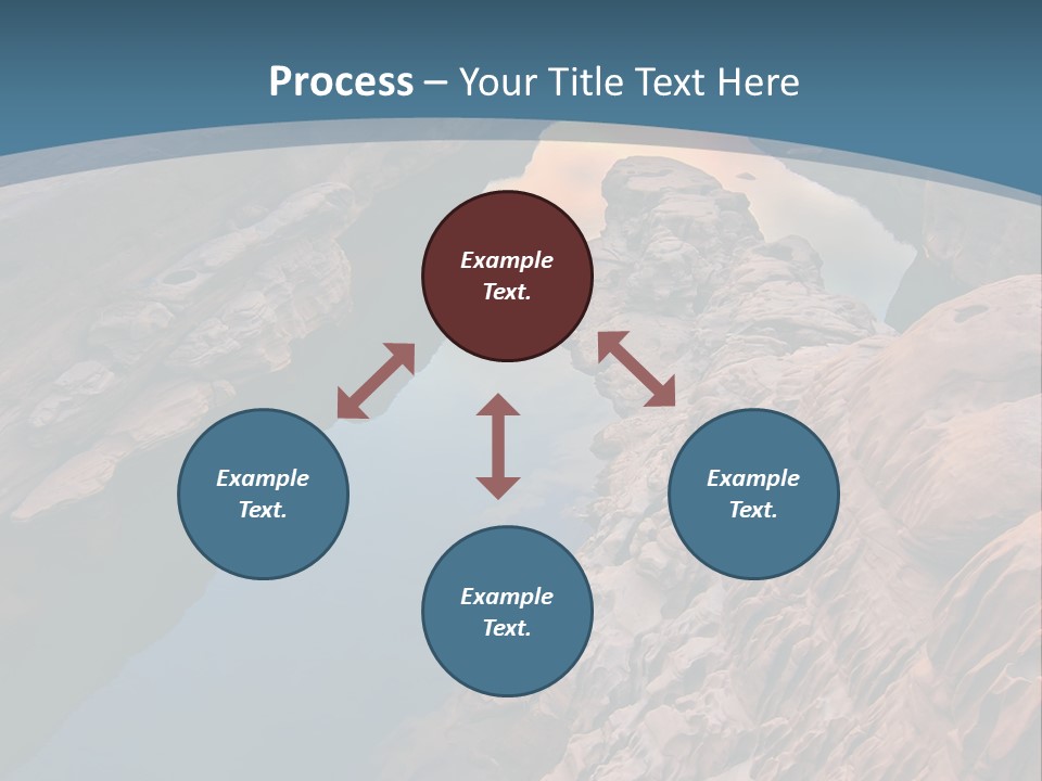 Canal Attraction Mekong PowerPoint Template