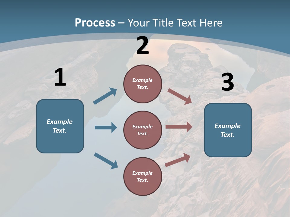 Canal Attraction Mekong PowerPoint Template