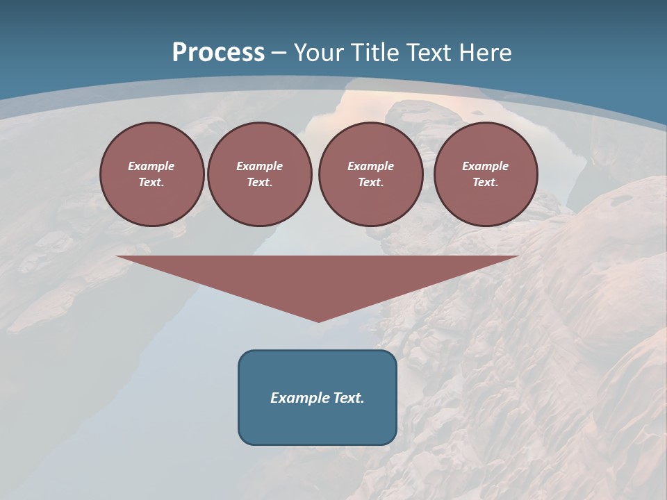 Canal Attraction Mekong PowerPoint Template