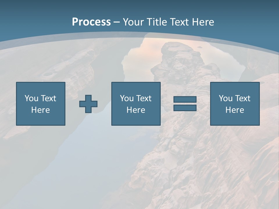 Canal Attraction Mekong PowerPoint Template