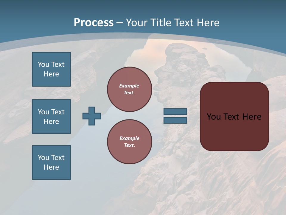 Canal Attraction Mekong PowerPoint Template