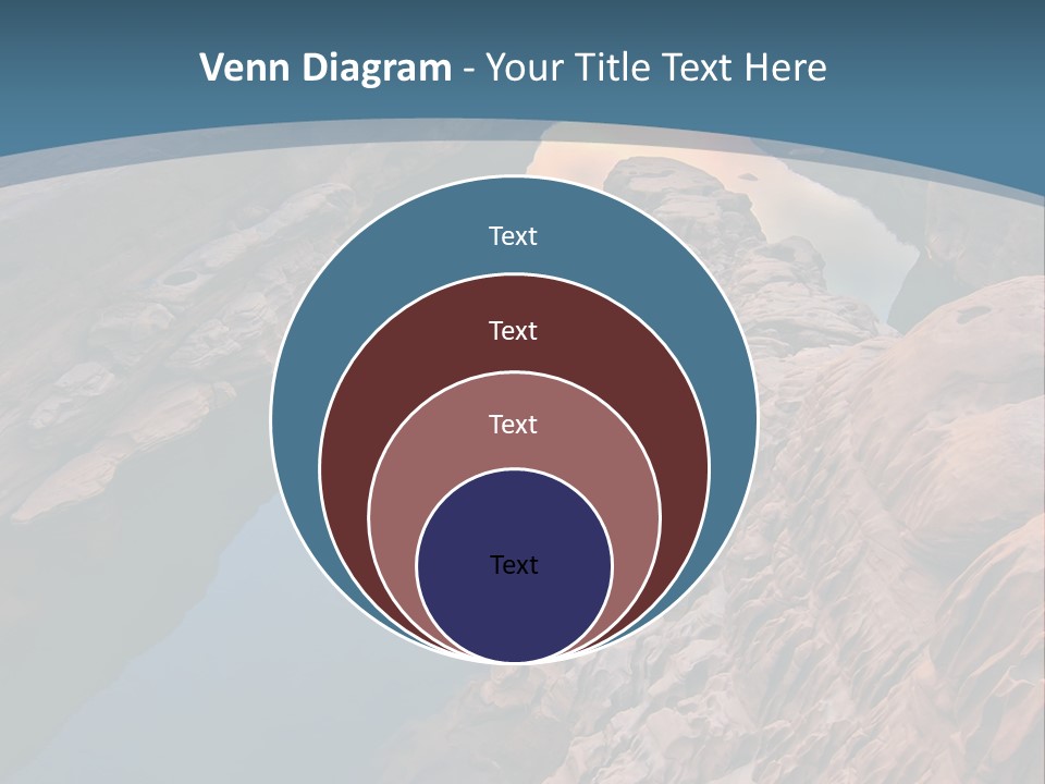 Canal Attraction Mekong PowerPoint Template