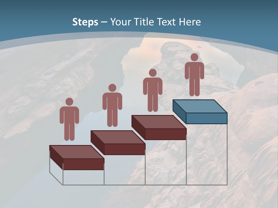 Canal Attraction Mekong PowerPoint Template