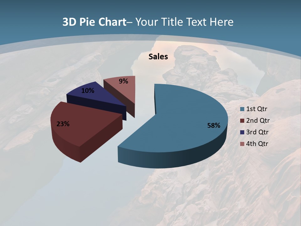 Canal Attraction Mekong PowerPoint Template