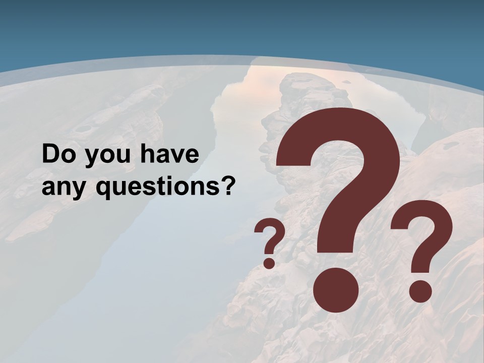 Canal Attraction Mekong PowerPoint Template