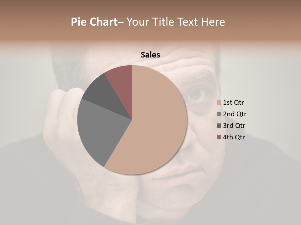 Thinking Fury Despair PowerPoint Template