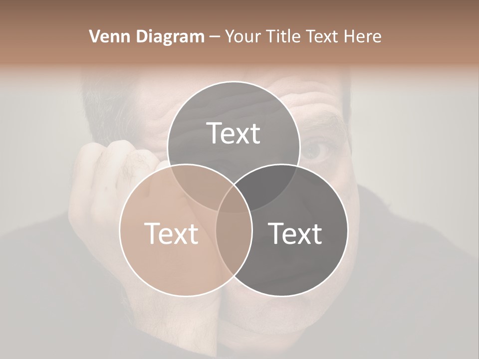 Thinking Fury Despair PowerPoint Template