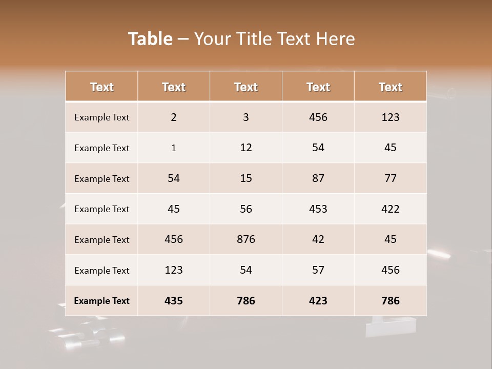 A Woman Is Doing A Bench Press Exercise PowerPoint Template
