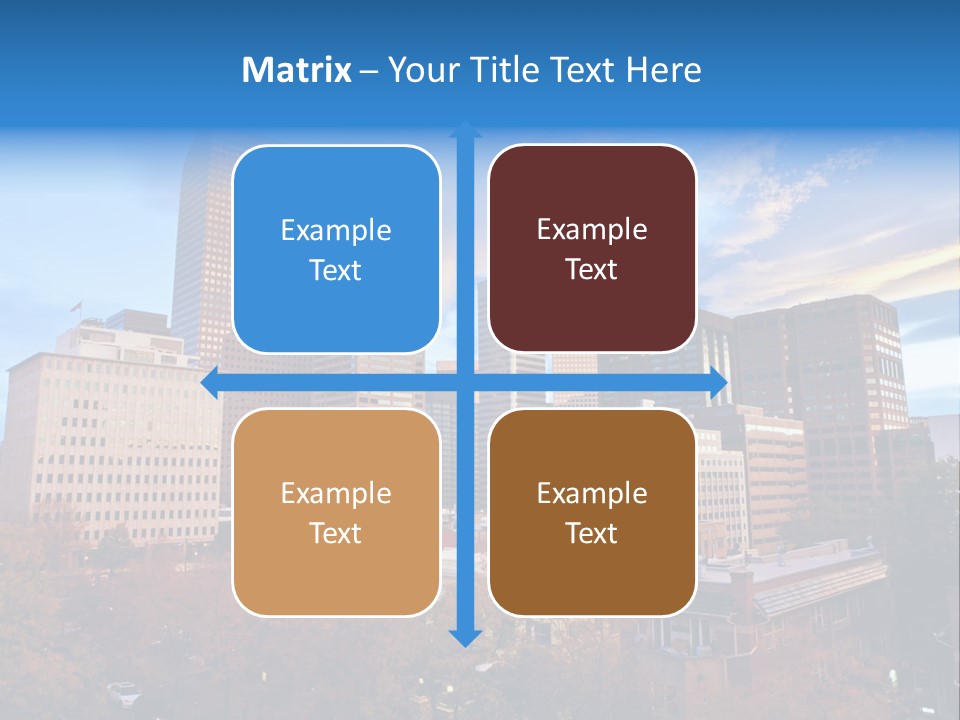 Horizontal Tied Back Hair Graze PowerPoint Template