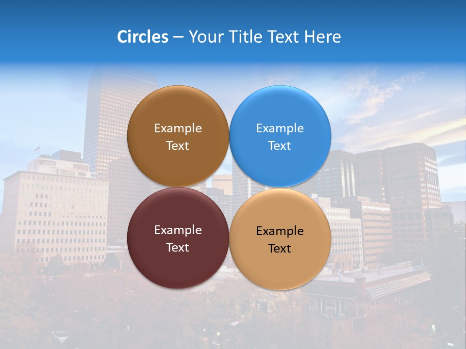Horizontal Tied Back Hair Graze PowerPoint Template