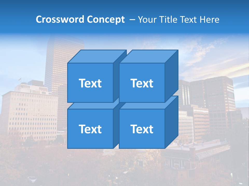 Horizontal Tied Back Hair Graze PowerPoint Template