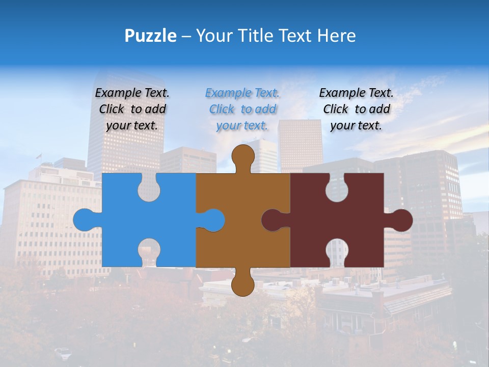 Horizontal Tied Back Hair Graze PowerPoint Template