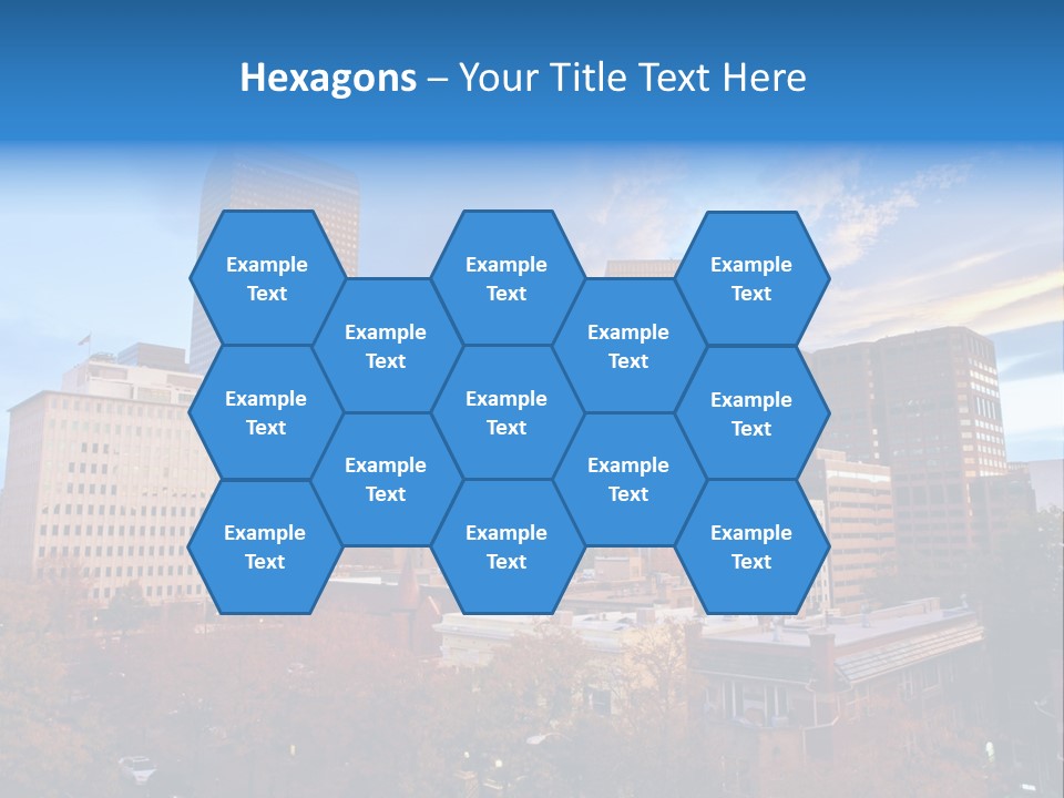 Horizontal Tied Back Hair Graze PowerPoint Template