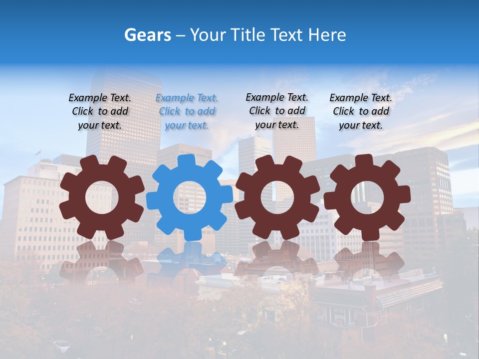 Horizontal Tied Back Hair Graze PowerPoint Template