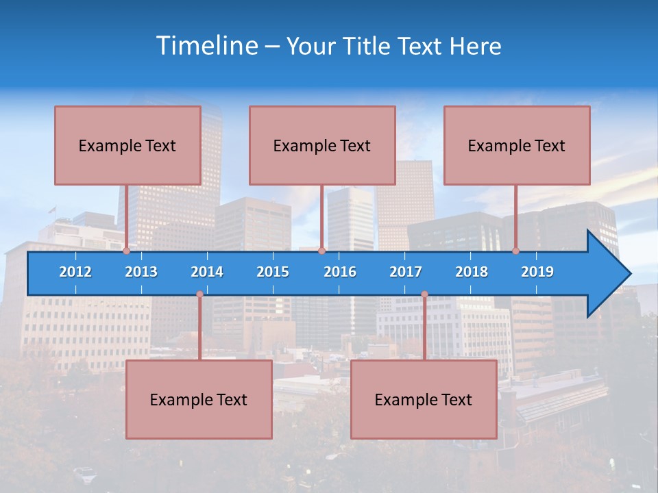 Horizontal Tied Back Hair Graze PowerPoint Template