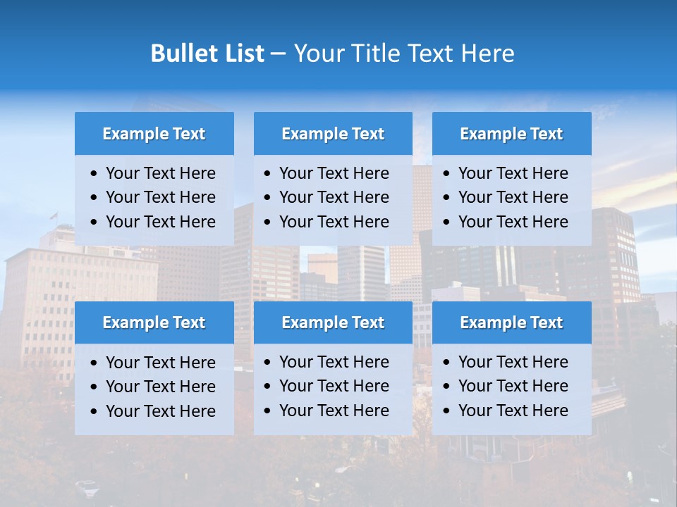Horizontal Tied Back Hair Graze PowerPoint Template