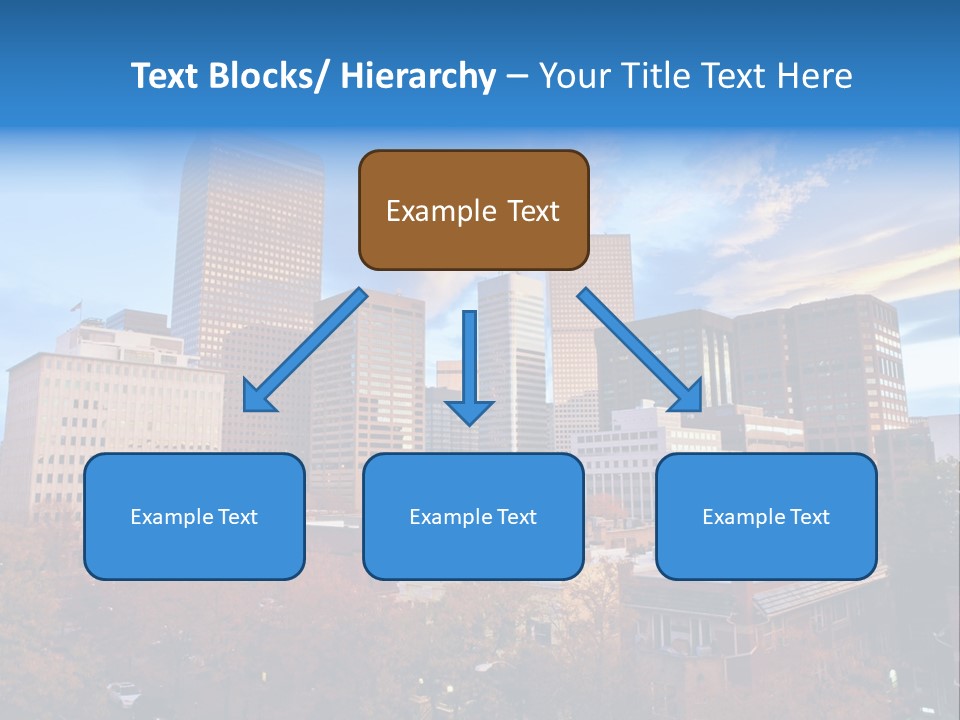 Horizontal Tied Back Hair Graze PowerPoint Template