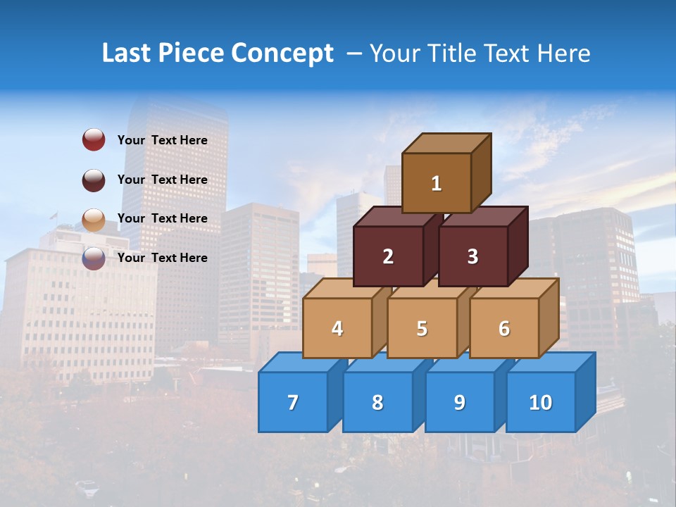 Horizontal Tied Back Hair Graze PowerPoint Template