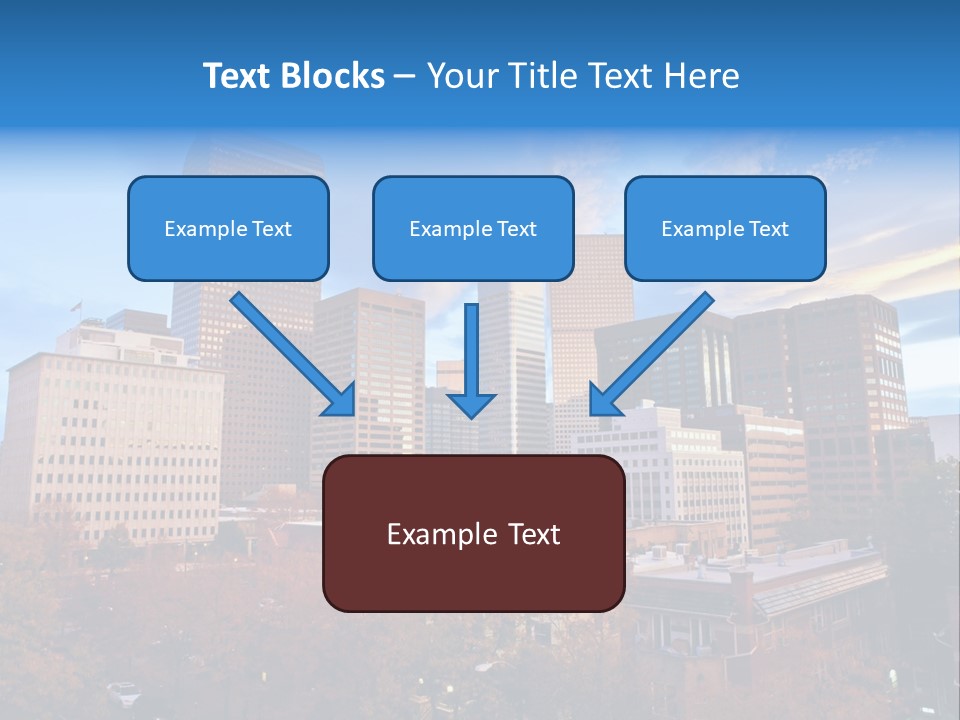 Horizontal Tied Back Hair Graze PowerPoint Template