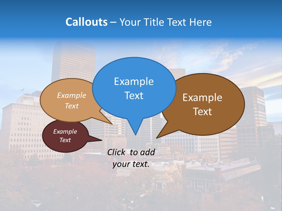 Horizontal Tied Back Hair Graze PowerPoint Template