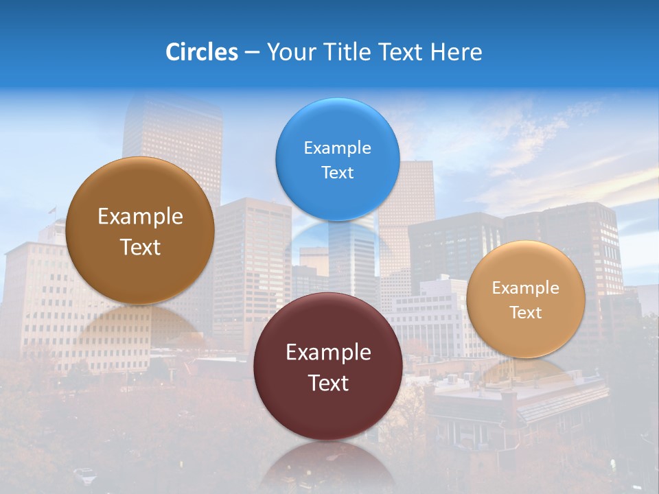 Horizontal Tied Back Hair Graze PowerPoint Template