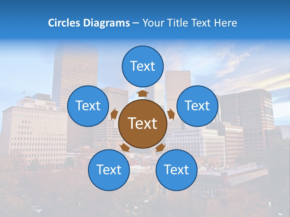 Horizontal Tied Back Hair Graze PowerPoint Template