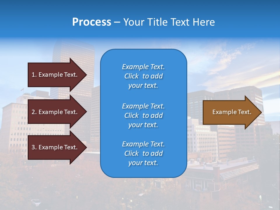 Horizontal Tied Back Hair Graze PowerPoint Template
