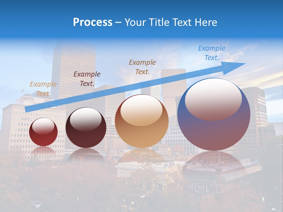 Horizontal Tied Back Hair Graze PowerPoint Template