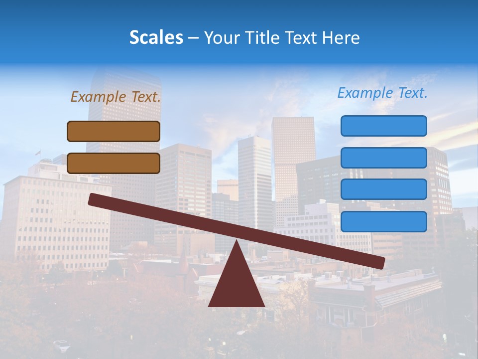 Horizontal Tied Back Hair Graze PowerPoint Template