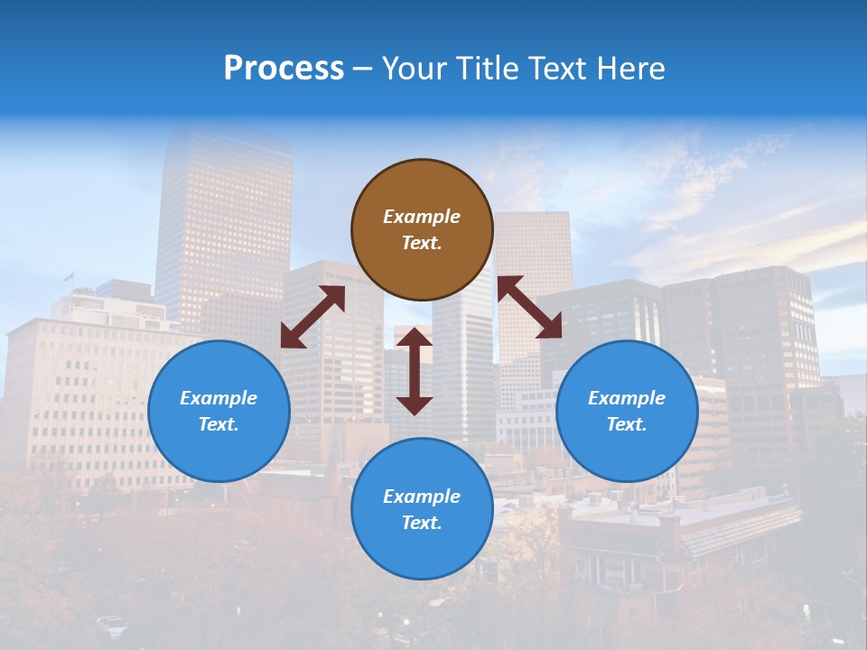 Horizontal Tied Back Hair Graze PowerPoint Template