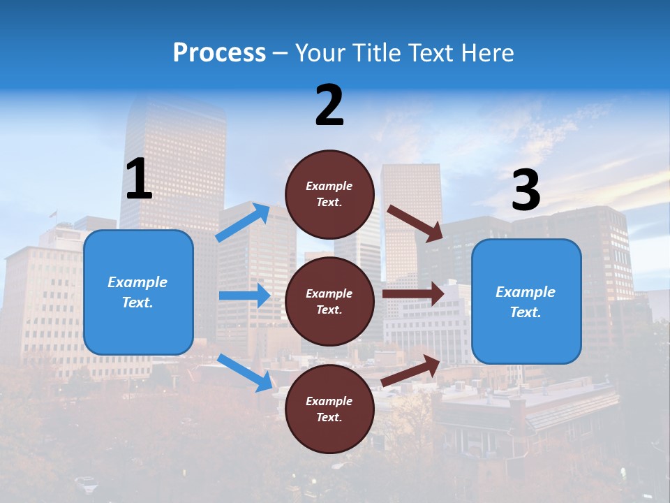 Horizontal Tied Back Hair Graze PowerPoint Template