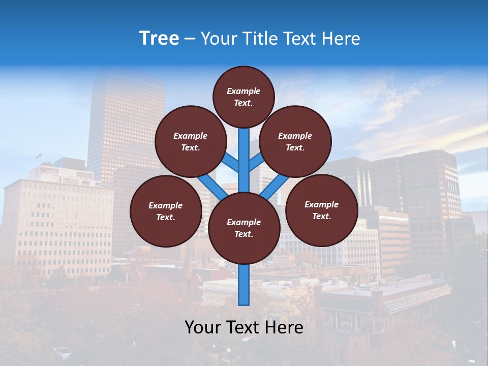 Horizontal Tied Back Hair Graze PowerPoint Template